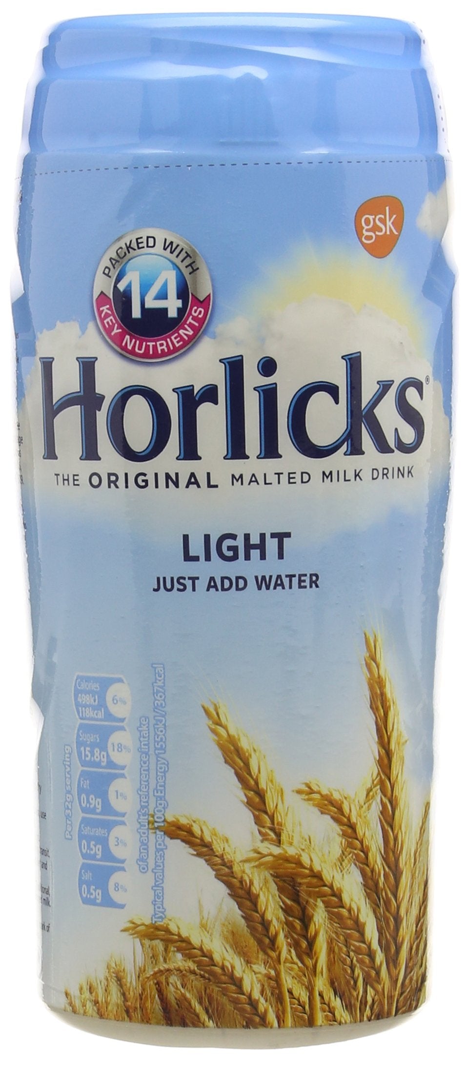 Horlicks Instant Malted Light Drink, 500 g