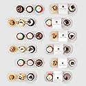 Baked by Melssia Cupcakes - Party Favor Cupcakes (No Nut Flavors) - Assorted 3-Pack Bite-Size Cupcakes (12 Count of 3-Packs)