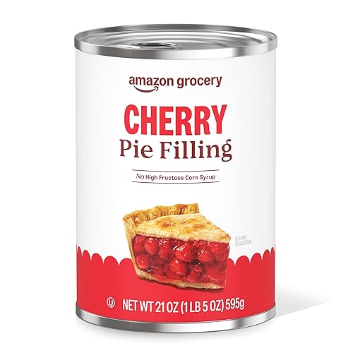 Amazon Grocery, Cherry Pie Filling, 21 Oz