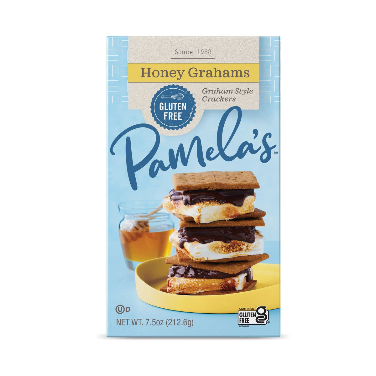 Pamela's Products Gluten Free Honey Graham Crackers, 7.5 oz