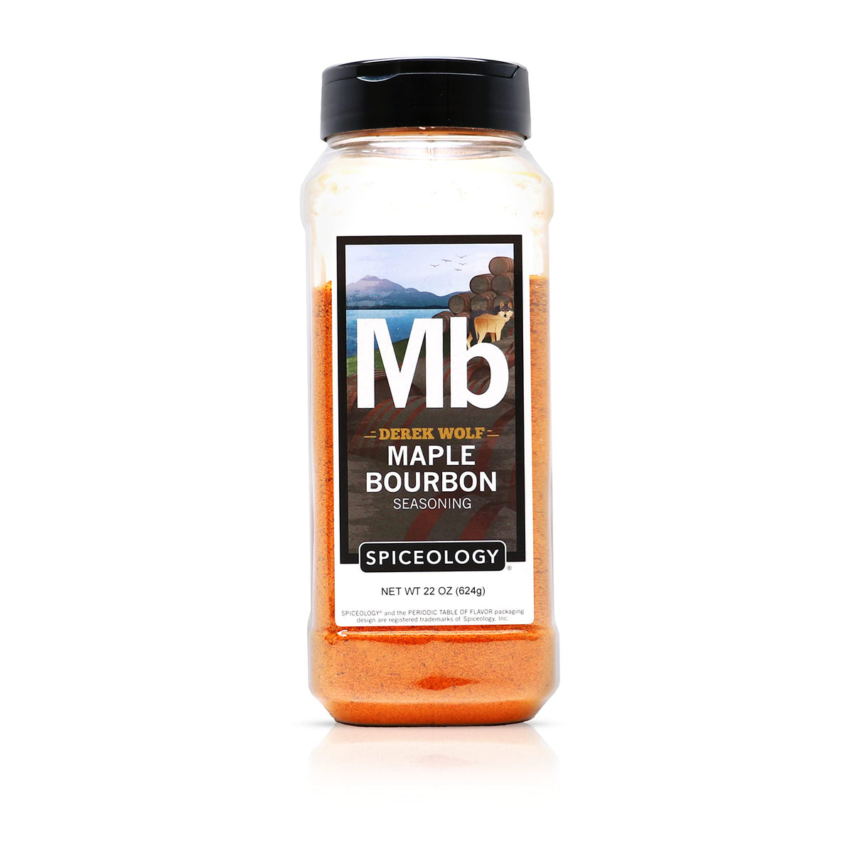 Spiceology Derek Wolf Maple Bourbon Seasoning, 22 oz