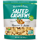 Nature's Eats Cashews Roasted Salted, 7 Oz