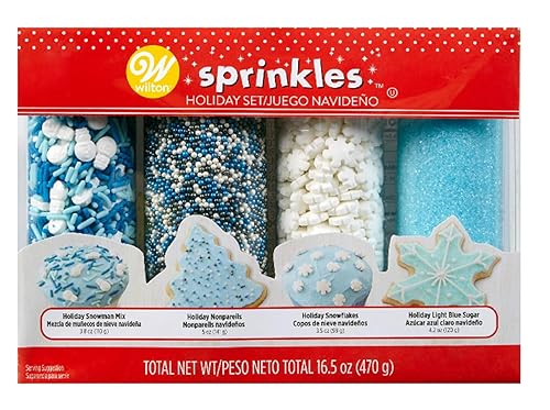 Wilton Holiday Sprinkles 4-Pack