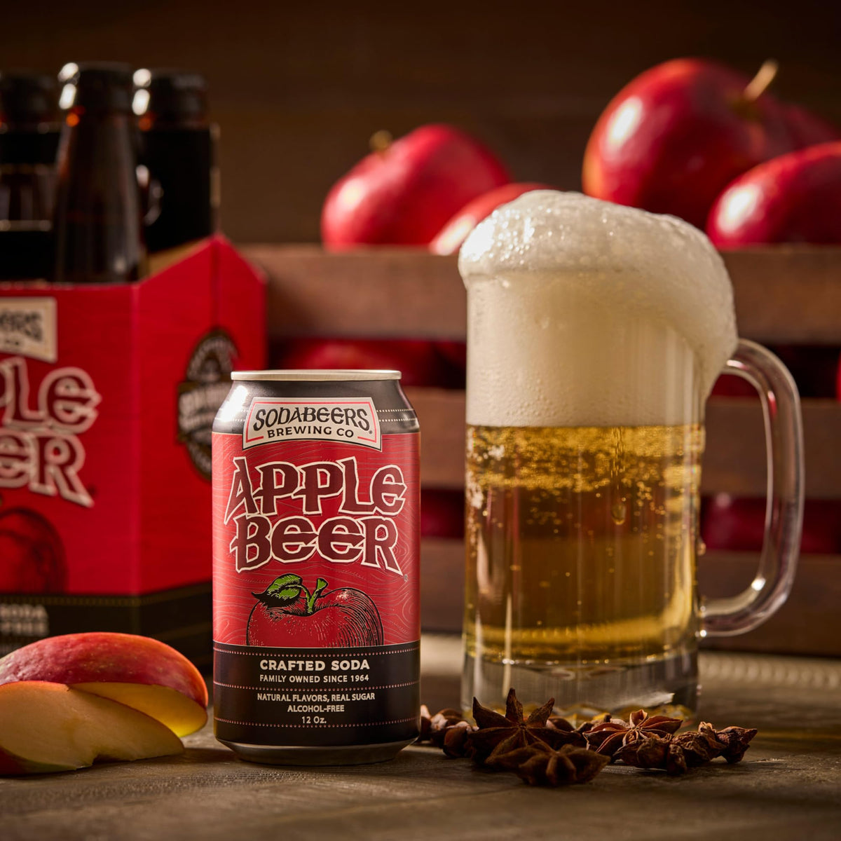 Mix & Match Custom Multipack | SodaBeers Brewing Co | Alcohol-Free, Crafted Sodas Made With Natural Flavors and Real Sugar, Refreshing Fruit Beverages