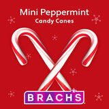 Brach's Mini Peppermint Holiday Candy Canes, Christmas Candy, 35ct Box