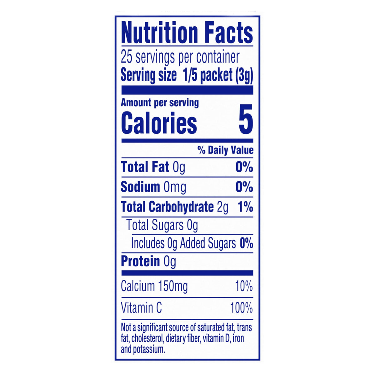 Crystal Light Classic Orange Drink Mix (5 Pitcher Packets)
