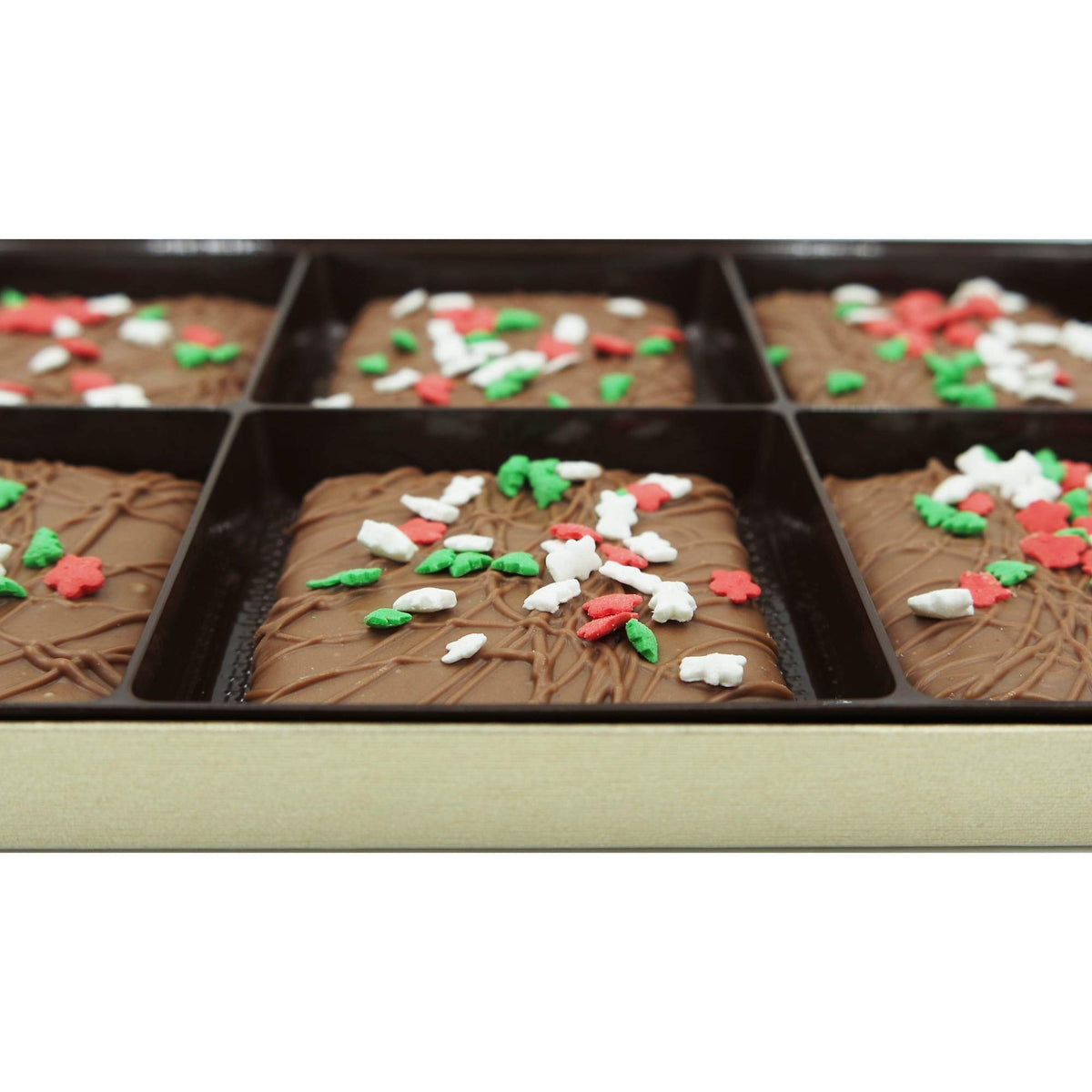 Philadelphia Candies Christmas Happy Holidays Gift, Milk Chocolate Covered Graham Crackers, 6 Ounce