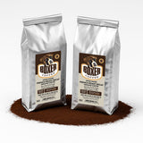 Boxer Coffee Swiss Water Decaf Dark Roast, French Roast Ground Coffee Single Origin Arabica - 2 Pack (1 lb Each)