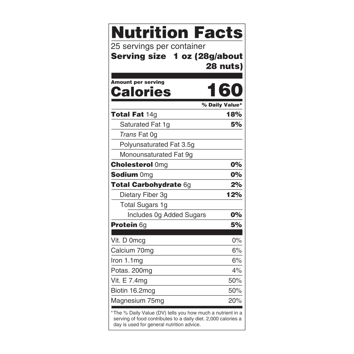 Blue Diamond Almonds, Raw Whole Natural, 25 Ounce