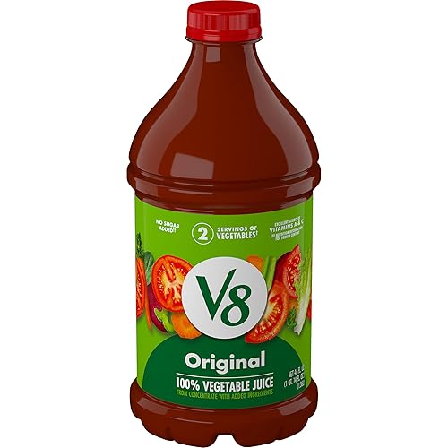 V8 Original 100% Vegetable Juice, 46 fl oz Bottle