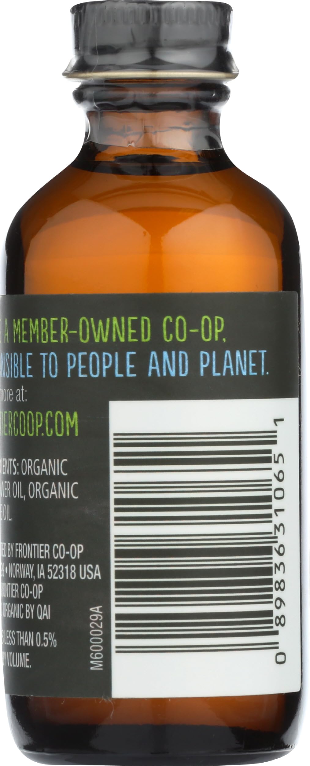 FRONTIER Organic Orange Flavor, 2 FZ