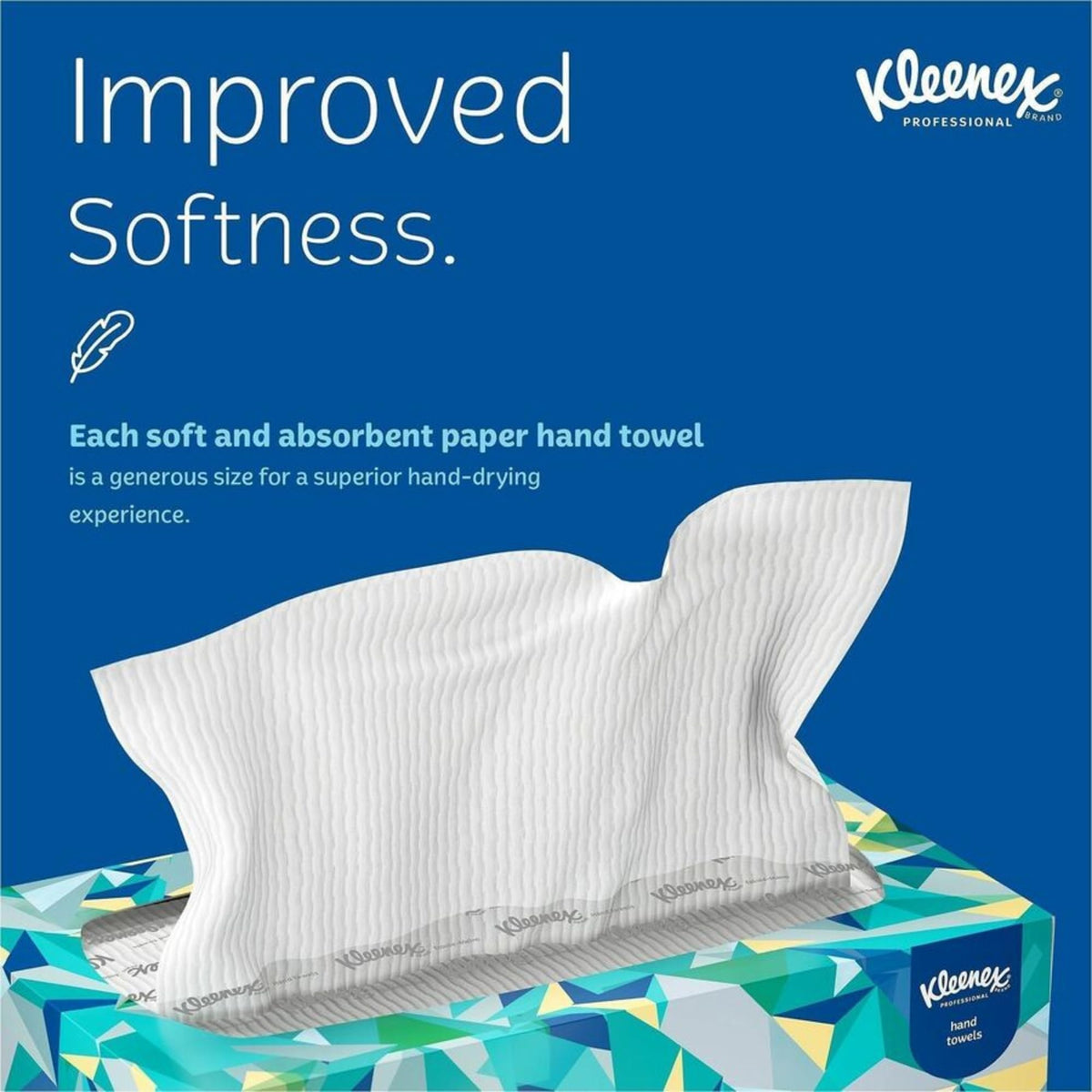 Kleenex® 1-Ply Paper Towels In A Pop-Up Box, Pack Of 120 Sheets