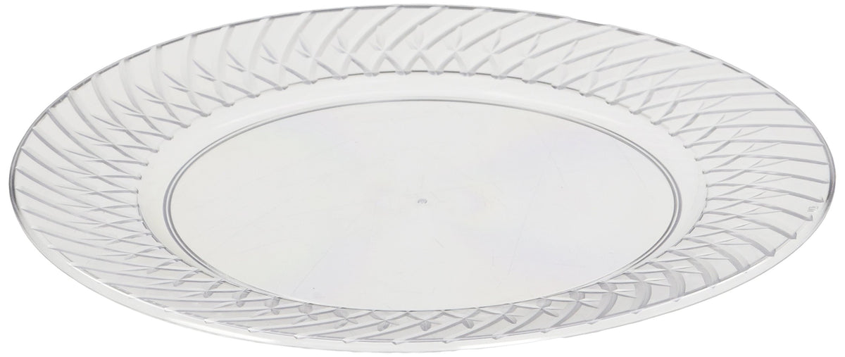 Member's Mark 6 1/4 in Clear Plastic Plates 110counts, 110Count