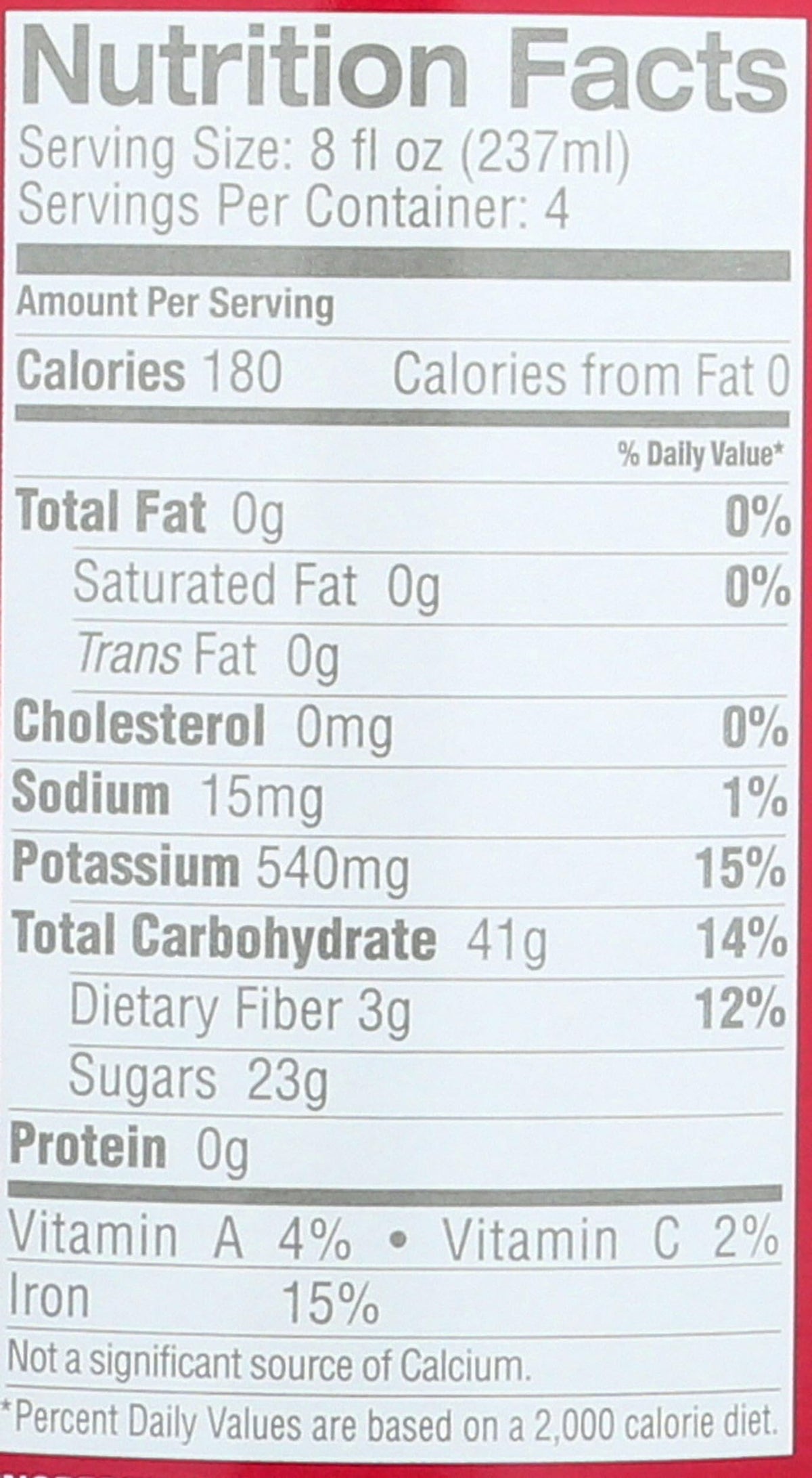 L & A Juice All Prune Juice, 32 fl oz