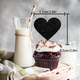 18pcs Black Gold Glitter Dessert Cupcake Pick for Straight Outta 1991 Cheer to 35 Years Old Theme Decor Supplies Happy 35th Birthday Party Decoration