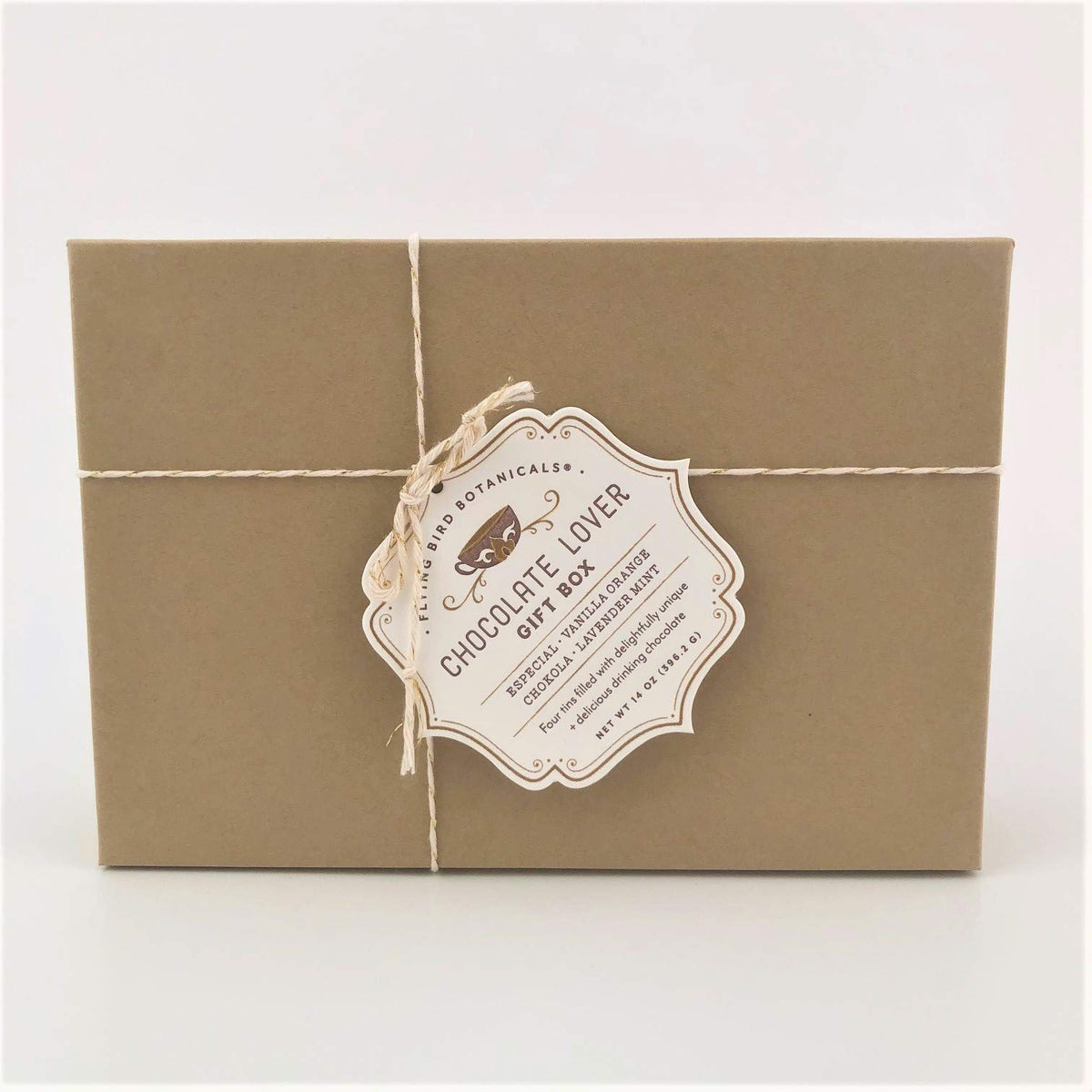 Gift Box for Chocolate Enthusiasts by Flying Bird Botanicals
