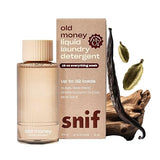 Snif Old Money Laundry Detergent, Rich and Cozy Scent, 32 Loads, Non-Irritating to Skin, Clean, Non-Toxic, Vegan, Cruelty Free, 16oz