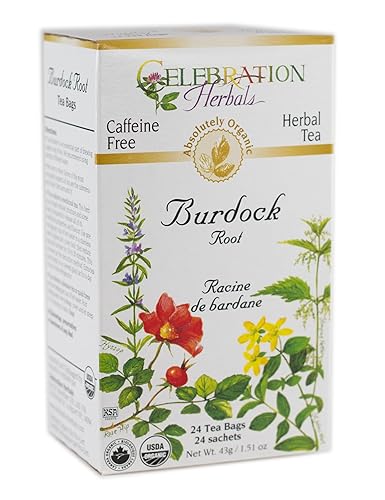 Celebration+Herbals%2c+Tea+Bags+Burdock+Root%2c+24+Count