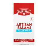 Creminelli Piccante Salami, (3 count, 5.5oz), Humanely Raised Pork*, No Added Nitrates or Nitrites, No Artificial Ingredients, Gluten Free, Keto