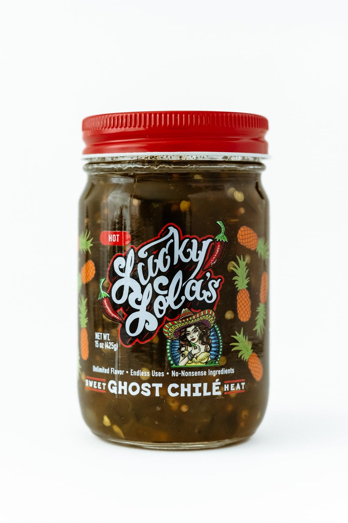 Sweet Ghost Chile Heat Jar