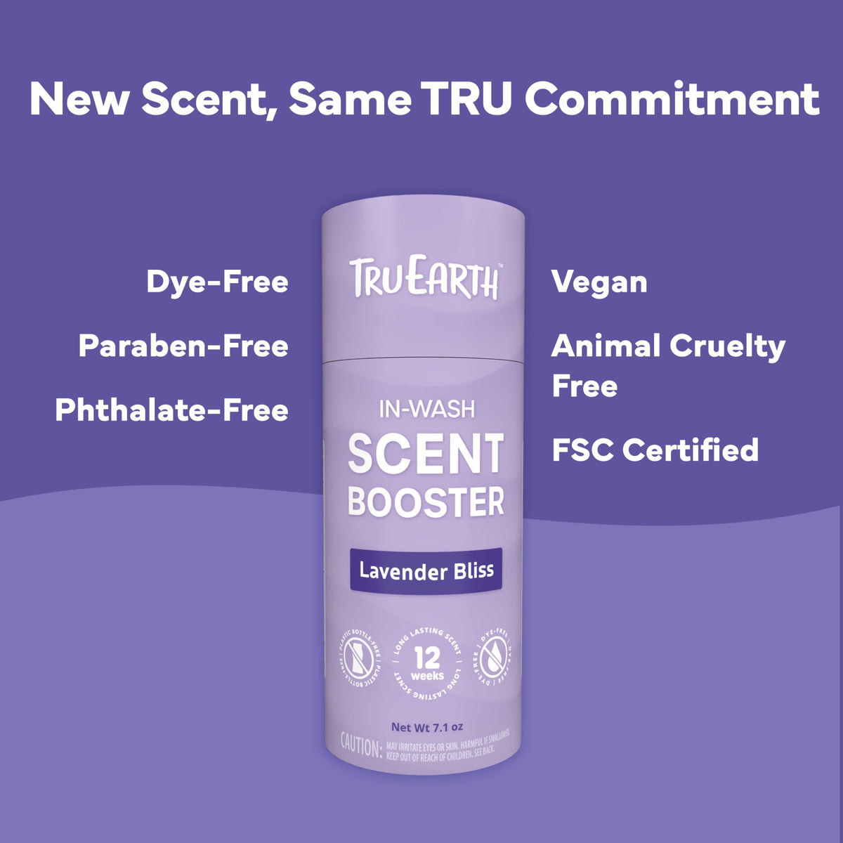 Tru Earth | Scent Booster | Lavender Bliss | Odor Protection | 7.1oz