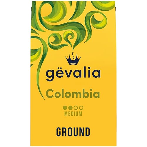 Gevalia Colombia Medium Roast Ground Coffee, 20 oz Bag