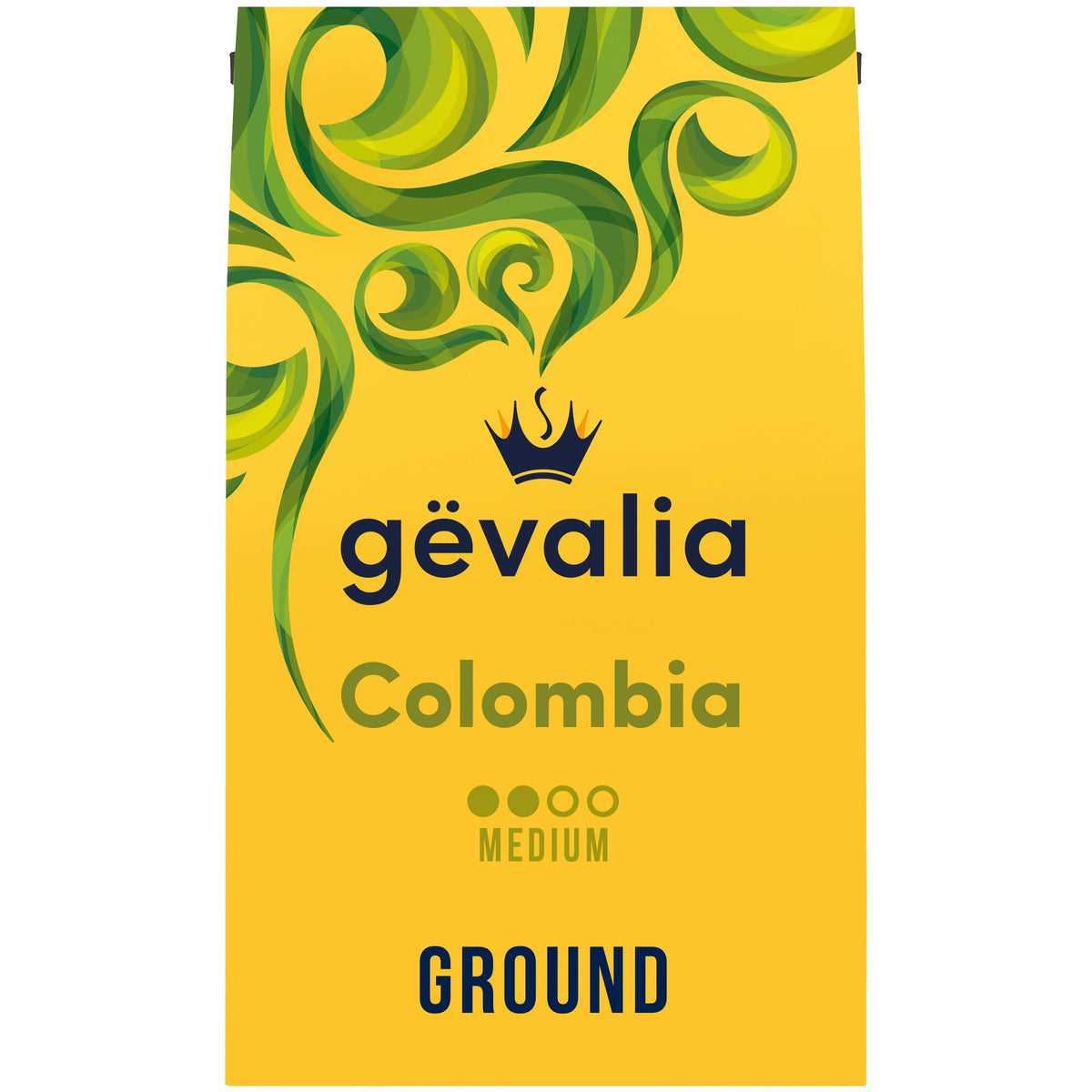Gevalia Colombia Medium Roast Ground Coffee, 20 oz Bag