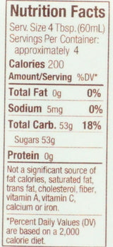 BUTTERNUT MOUNTAIN FARM Rich Amber Maple Syrup Jug, 8 FZ