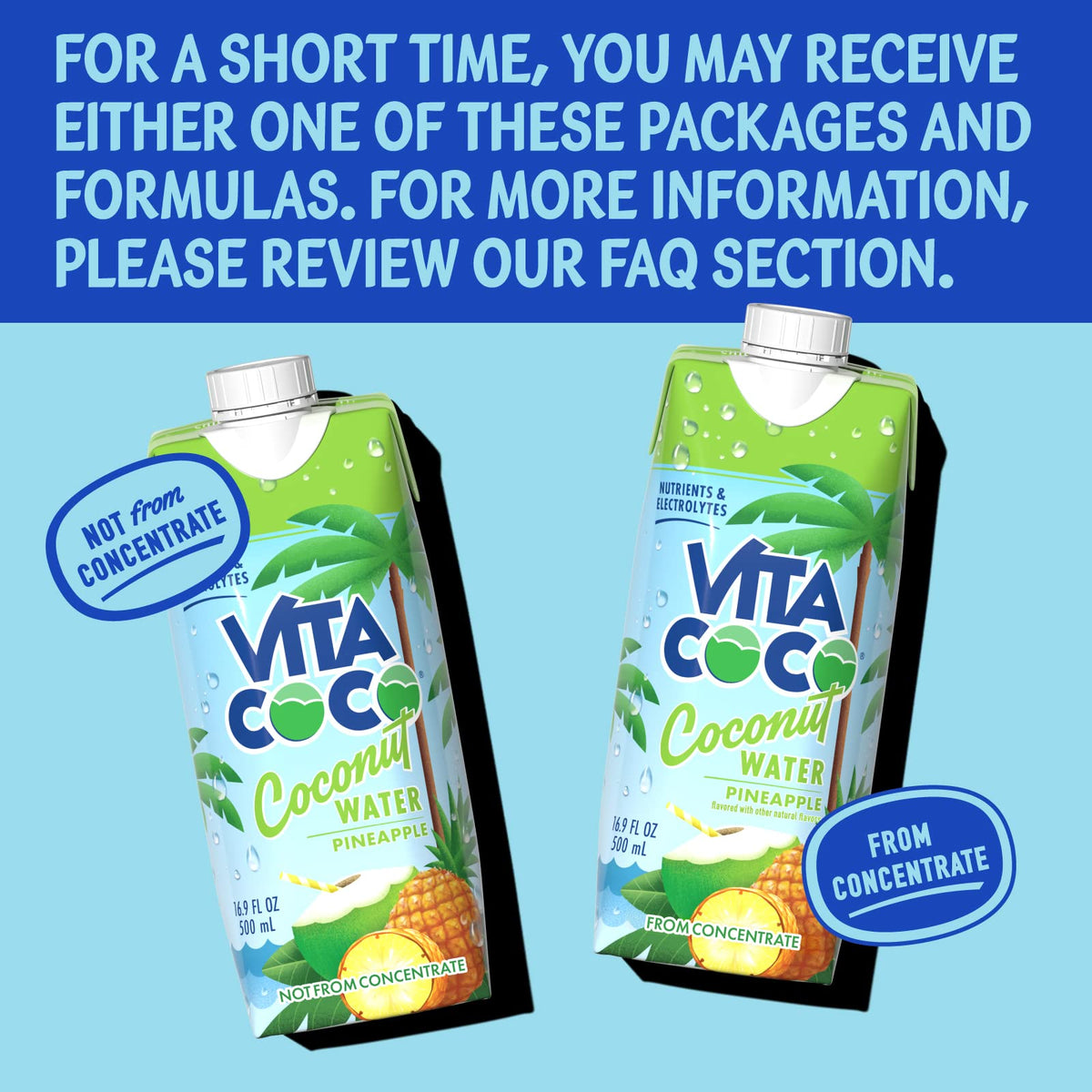 Vita Coco, Coconut Water Pineapple, 33.8 Fl Oz
