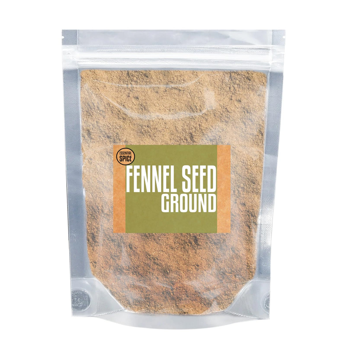 Essential Spice Ground Fennel Seeds - Sweet, Licorice-Like Flavor with Warm Herbal Notes - Finely Ground Fennel for Sausage, Baking, Indian Cuisine
