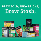 Stash Tea Decaf Premium Green Tea - Decaf, Non-GMO Project Verified Premium Tea with No Artificial Ingredients, 30 Count (Pack of 6) - 180 Bags Total