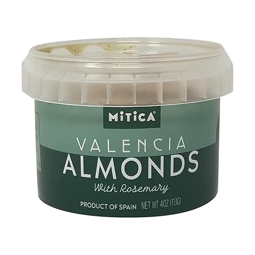 Mitica Valencia Almonds with Rosemary Prepacked, 4 OZ