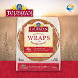 Toufayan "Sundried Tomato" Wraps (2 Pack)