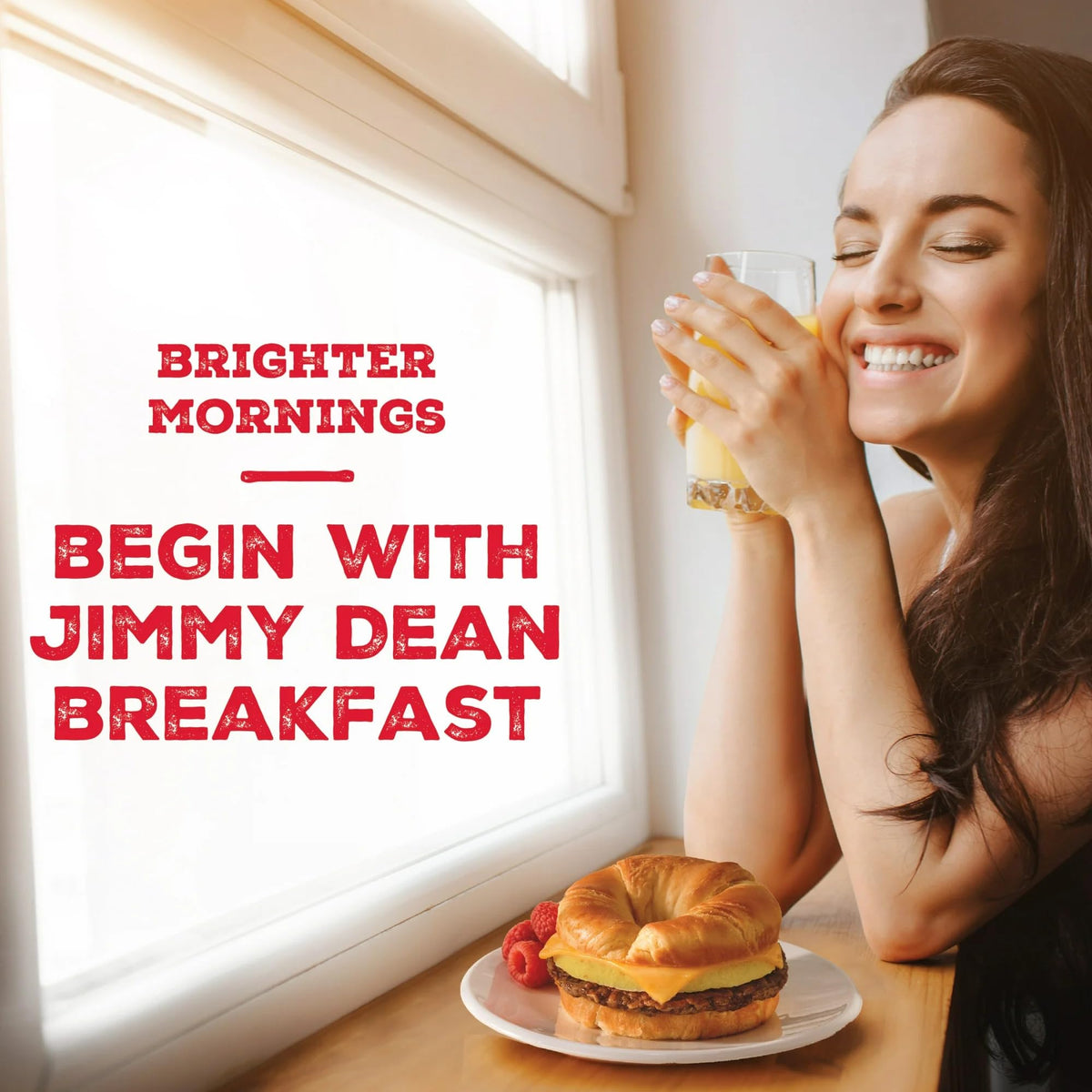 Salutem Vita - Sausage Egg Cheese Croissant Sandwiches Frozen Breakfast Gift Set - Pack of 4