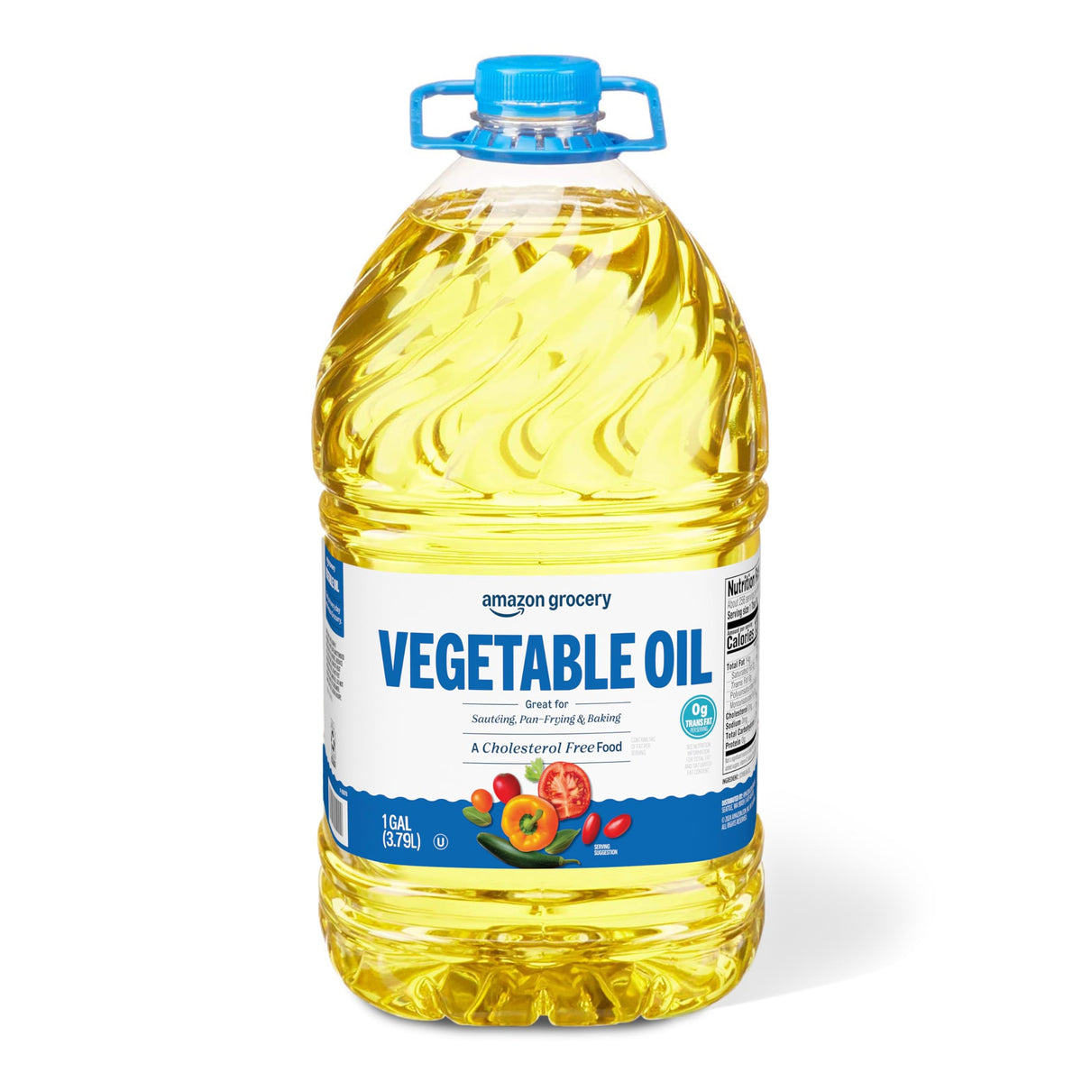 Amazon Grocery, Vegetable Oil, 128 Fl Oz