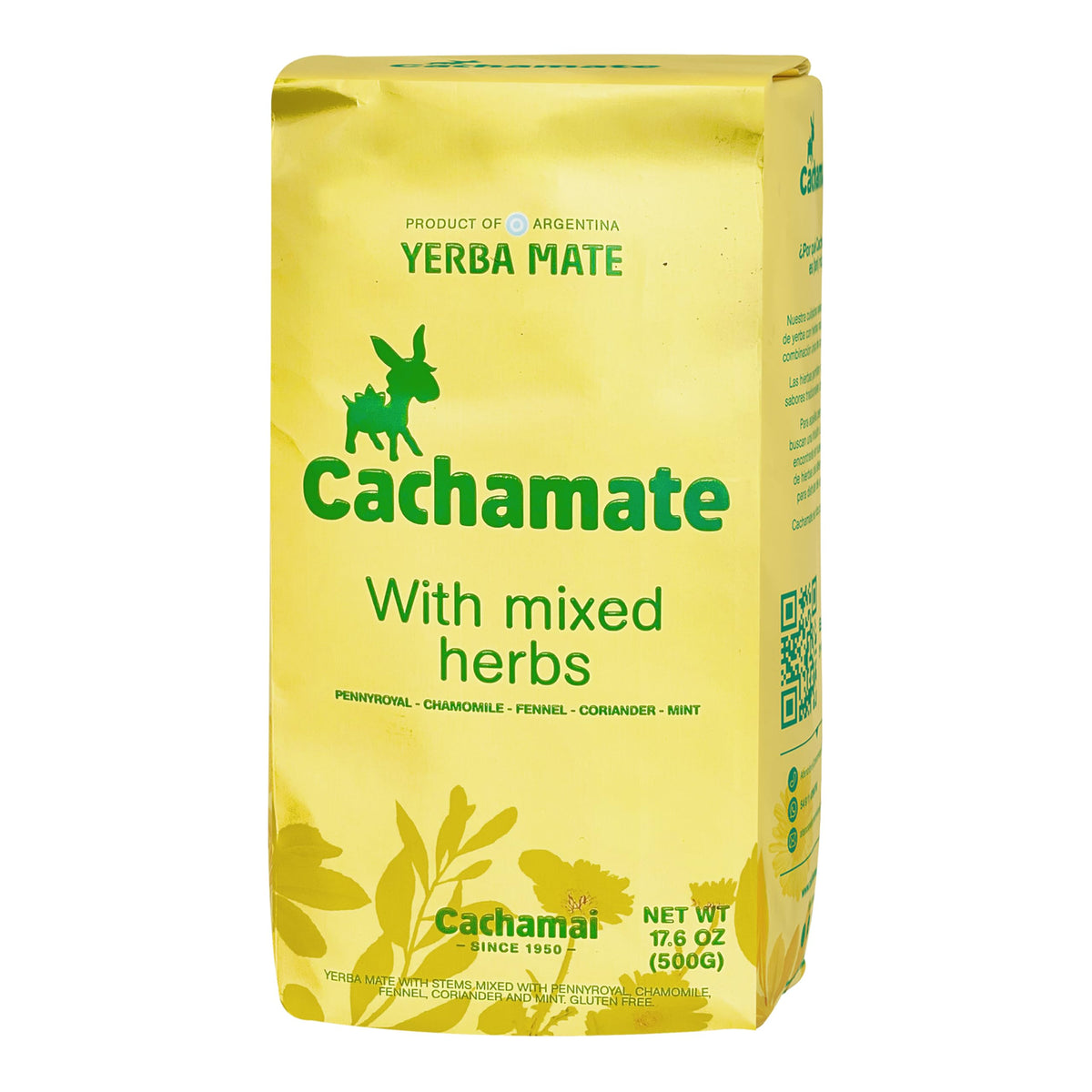 Yerba Mate Cachamate, 1.1 lbs, From Argentina
