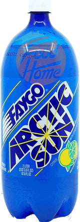Faygo Arctic Sun! citrus soda pop 2-liter plastic bottle (1)