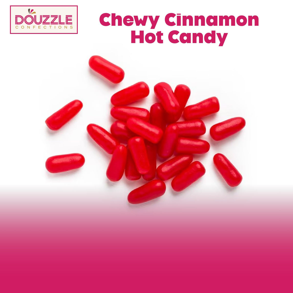 DOUzzle Kosher, Hot Sparx Red Cinnamon Candy Sticks, Chewy Candies (1 Pack) Party Favor, Goodie Bag & Pinata Filler - Gluten & Nut Free