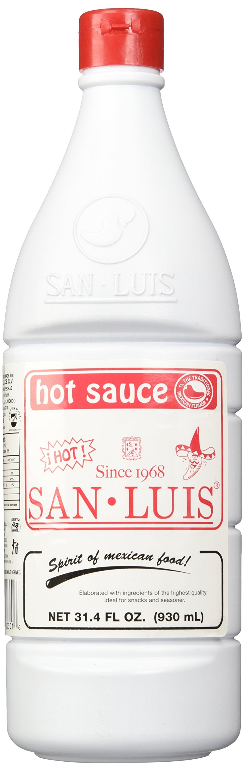 San Luis Salsa Picante Hot Sauce - 31.4 Oz
