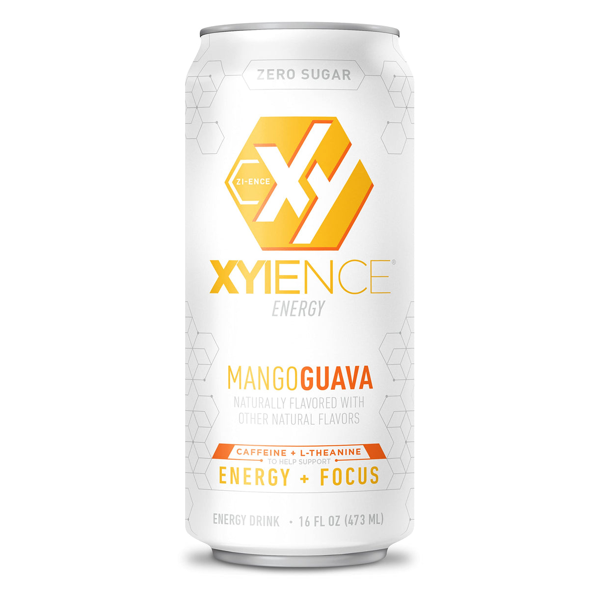 Xyience Mango Guava Energy Drink, 16 fl oz can (Pack of 12)