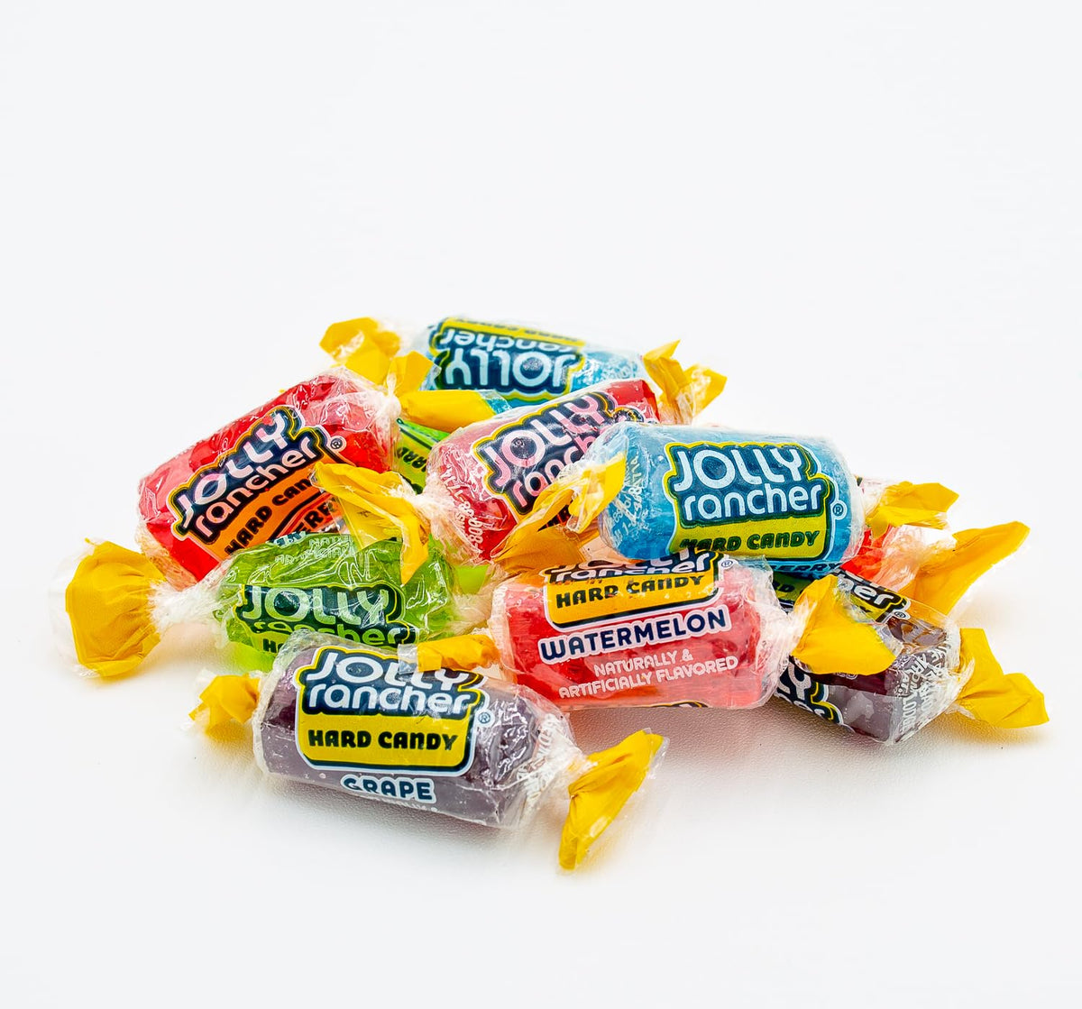Jolly Ranchers Hard Candy ASSORTED 5 lb - Bulk Bag, 5 Original Flavors (Watermelon, Blue Raspberry, Cherry, Green Apple, Grape)