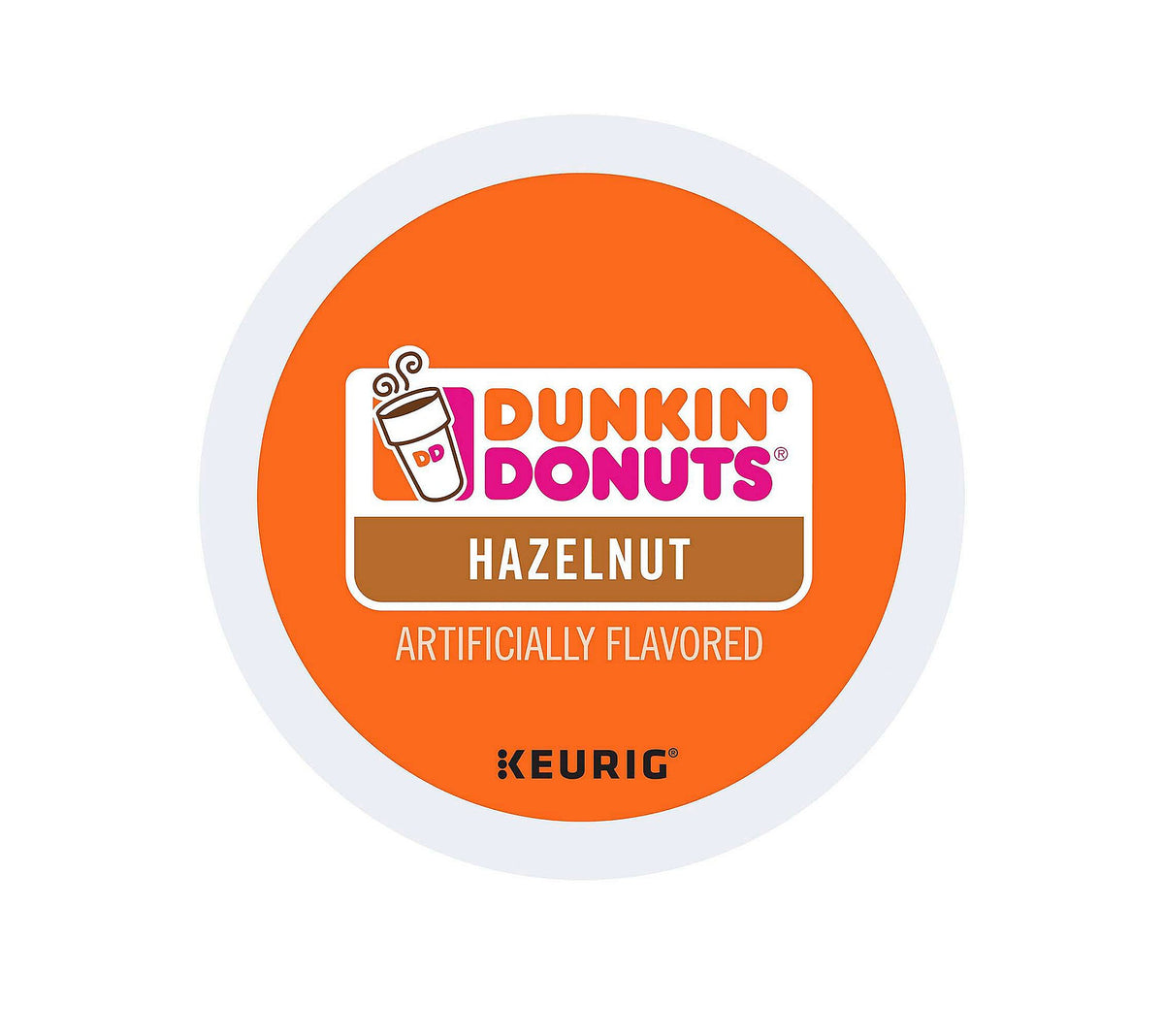 Dunkin' Hazelnut Coffee 16 Count K-Cup Pods (Packaging May Vary)