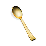 200-Piece Gold Plastic Cutlery Set - Disposable Gold Flatware - 100 Forks, 50 Spoons, 50 Heavy Duty Knives for Party Bulk