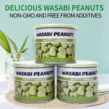 Apexy Roast Peanuts Snack Pack of 3 (Wasabi Peanuts)