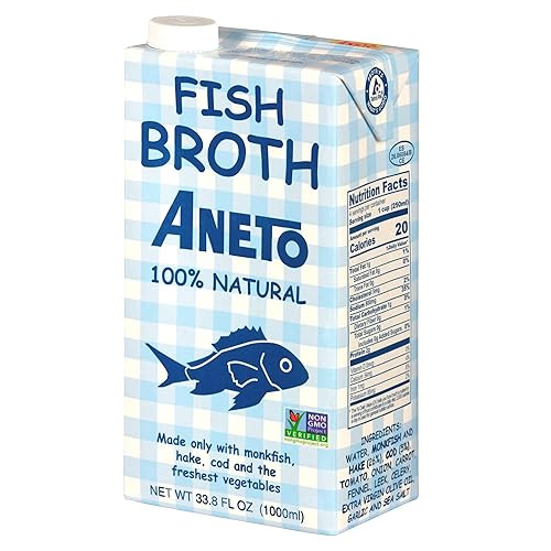 Aneto 100% Natural Fish Broth (3 Pack)