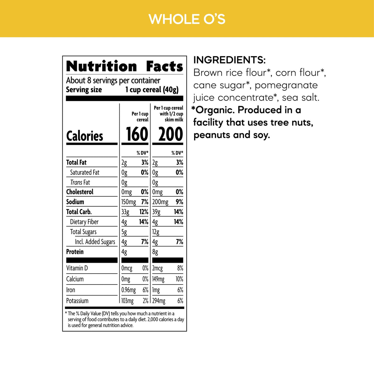 Natures Path, Cereal Whole OS ECO pack Organic, 26.4 Ounce