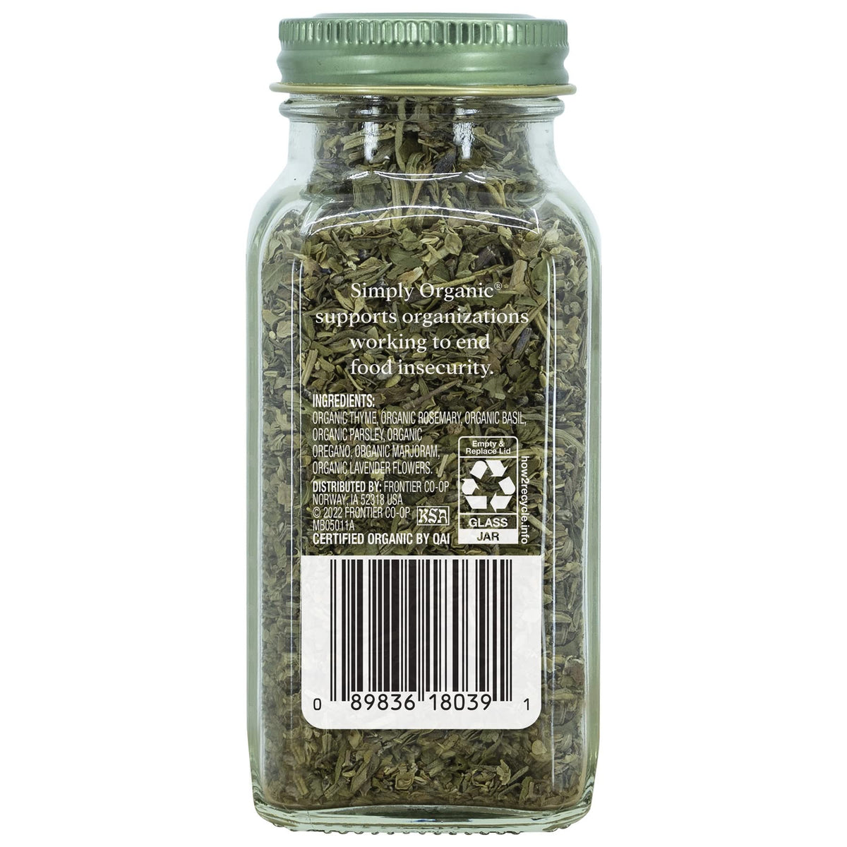 Simply Organic Herbes De Provence | Certified Organic | 1.00 oz. (3 Pack)