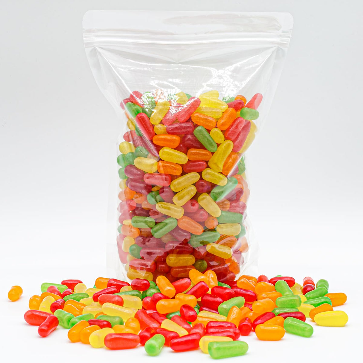 Mike & Ike Assorted Jelly Beans Candy 14 oz - Bulk Bag, Mega Mix