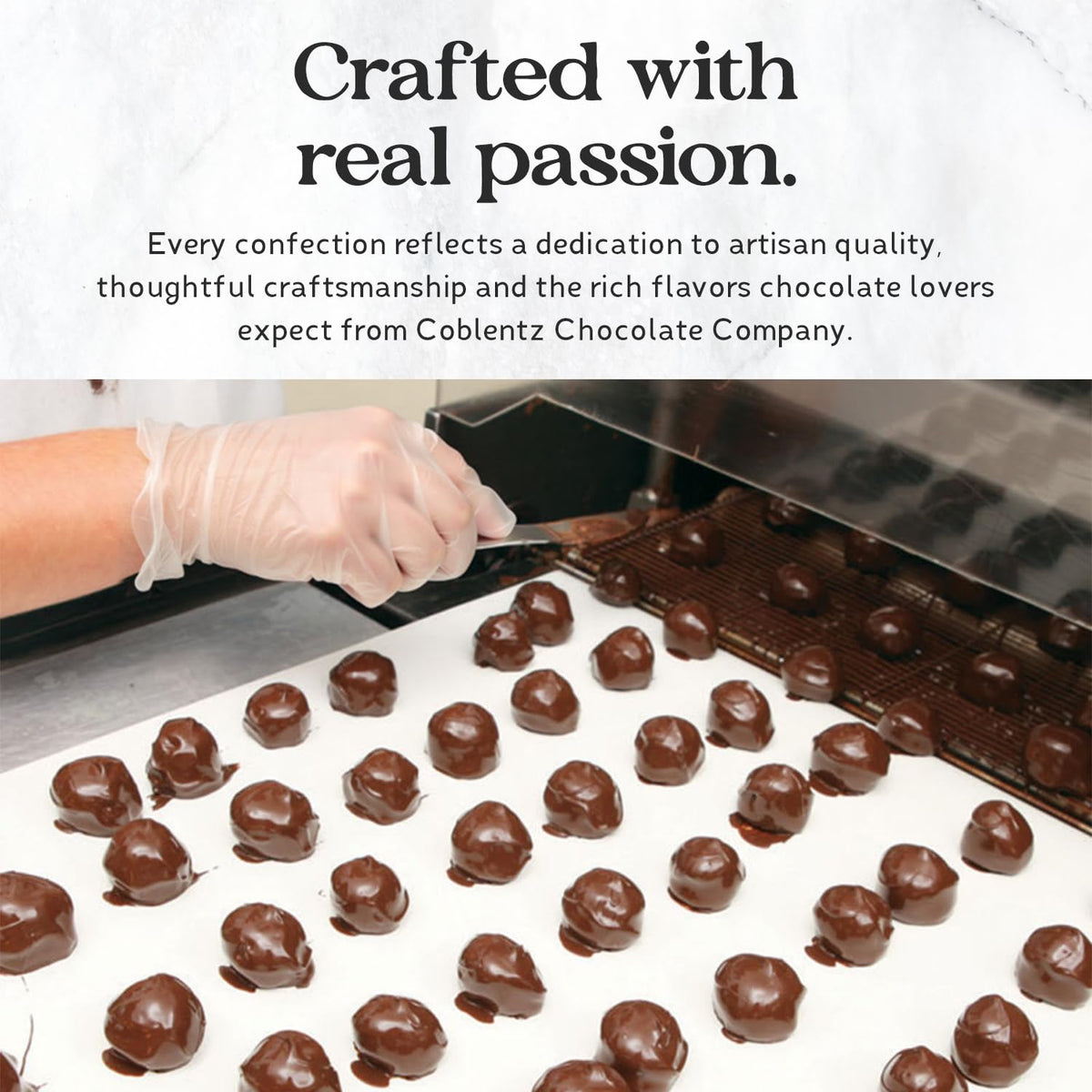 Coblentz Chocolate Company Assorted Milk Chocolates, 2oz Gold Box