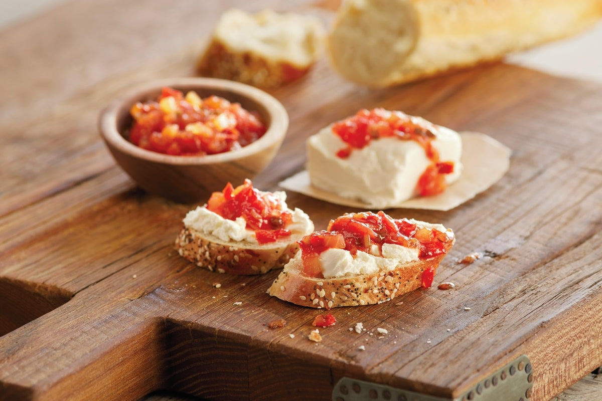 Harry & David Pepper & Onion Relish With Orange (10 Ounces), Turkey Sandwich, Cheese Platter, Appetizer